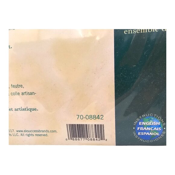 Dimensions Christmas Pals Ornaments Cross Stitch Kit 2009 Makes 6 New Sealed - Picture 3 of 4